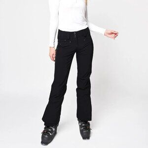 NWOT Descente Women's Selene Black Ski Pants Snow Pants, 12